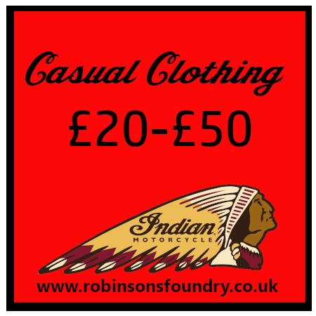 Casual Clothing incl Caps from £20-£50