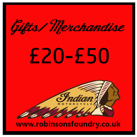 Gifts and Merchandise from £20-£50
