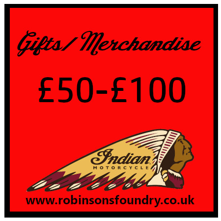 Indian Motorcycle Gifts and Merchandise from £50-£100